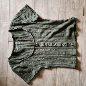 Aero Seriously Soft Crop Tee